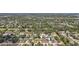 Gorgeous birds eye view of the area with lush landscaping and the location of the property in Sarasota at 2626 Cheryle Ln, Sarasota, FL 34237