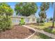 Charming single-story home featuring a vibrant green door and well-maintained front yard at 2627 8Th N Ave, St Petersburg, FL 33713