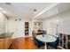 Bright eat-in kitchen featuring wood floors, dining table and pantry at 2627 8Th N Ave, St Petersburg, FL 33713