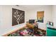 Bright office with a large artwork, ample natural light, and classic decor at 2627 8Th N Ave, St Petersburg, FL 33713