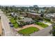Aerial view showcases this home's premium location near local amenities at 281 44Th Ave, St Pete Beach, FL 33706