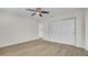 Bright bedroom with modern flooring and closet at 281 44Th Ave, St Pete Beach, FL 33706
