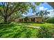 Charming single-story home featuring mature trees, lush lawn, and inviting curb appeal at 2963 Cielo N Cir, Clearwater, FL 33759