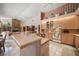 Open layout showcases the kitchen connected to the living room, offering a great space for gatherings at 2963 Cielo N Cir, Clearwater, FL 33759