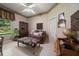 Inviting office space with a comfortable couch and desk, perfect for working from home at 2963 Cielo N Cir, Clearwater, FL 33759