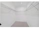 Empty walk-in closet with shelving ready for customization and storage at 3016 N 73Rd St, Tampa, FL 33619