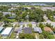 An overhead shot of the neighborhood highlighting the tree lined streets and well-kept homes at 3151 6Th S Ave, St Petersburg, FL 33712