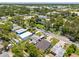 A high angle view of the property surrounded by verdant trees and other residential houses at 3151 6Th S Ave, St Petersburg, FL 33712
