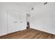 Bedroom with double closet, fresh paint, and new flooring at 3151 6Th S Ave, St Petersburg, FL 33712
