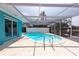 Beautiful screened-in pool provides a private oasis for relaxation and recreation, with lovely lanai and clear water at 4643 Bay Crest Dr, Tampa, FL 33615