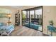 Relax on this screened balcony with seating, offering a peaceful outdoor space at 6190 80Th N St # 411, St Petersburg, FL 33709