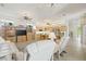 Spacious open floor plan, connecting the living room and kitchen areas at 7206 River Country Dr, Weeki Wachee, FL 34607