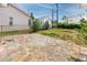 Backyard with paver patio, privacy fence and storage shed at 7777 117Th St, Seminole, FL 33772