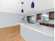 Spacious kitchen with white countertops, wooden cabinetry, and an open layout, perfect for entertaining at 7777 117Th St, Seminole, FL 33772