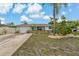 Charming single-story home with well-maintained landscaping and an inviting front yard at 7909 Canna Dr, Port Richey, FL 34668