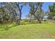 Spacious backyard featuring mature trees and a gazebo, creating an inviting outdoor space at 11203 Killearn Ct, Riverview, FL 33569