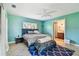 Spacious main bedroom with en-suite bathroom and ample natural light at 11203 Killearn Ct, Riverview, FL 33569