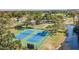 Community tennis courts offer a great recreational space with well-maintained courts and scenic surroundings at 11446 Sinatra Ct, New Port Richey, FL 34654