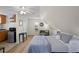Upstairs bedroom features a small kitchenette and sleeping area, perfect for relaxing at 126 14Th Ne Ave, St Petersburg, FL 33701