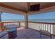 Inviting balcony featuring comfortable seating and ocean views at 17606 Lee Ave, Redington Shores, FL 33708