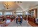 Living room with hardwood floors, and ocean views at 17606 Lee Ave, Redington Shores, FL 33708