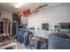 Walk-in closet with ample shelving and organized storage solutions at 17847 Althea Blue Pl, Lutz, FL 33558