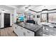 Bright and airy living space seamlessly connected to the kitchen and dining area, perfect for entertaining at 219 4Th N Ave # 201, St Petersburg, FL 33701