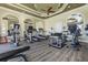 Fitness center with treadmills, ellipticals, stationary bikes, and weight machines at 2722 Via Tivoli # 430A, Clearwater, FL 33764