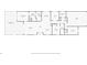 Detailed floorplan showcasing the layout of the home, including dimensions of rooms and closets at 3166 Francoa Dr, Odessa, FL 33556