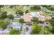 Aerial shot of community featuring tennis, pool, clubhouse, and shuffleboard at 3224 Hilary Cir, Palm Harbor, FL 34684