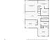Second floor plan with multiple bedrooms, bathrooms, a loft and several closets at 3757 Villamore Ln, Odessa, FL 33556