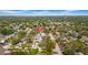 Aerial view of a neighborhood showcasing the property's proximity to amenities at 4642 29Th N Ave, St Petersburg, FL 33713