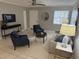 Nicely decorated living room with comfortable seating and lots of light at 4801 W Mcelroy Ave # D104, Tampa, FL 33611