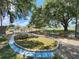 Overhead view of the miniature golf course, featuring interesting putting greens at 5318 Mary St, Zephyrhills, FL 33542