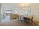 Spacious living room with sliding glass doors to the balcony and views of the Intracoastal at 6105 Bahia Del Mar Cir # 683, St Petersburg, FL 33715