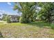 Spacious backyard with lush greenery, mature trees and view of the house at 702 W Virginia Ave, Tampa, FL 33603