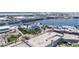 Enjoy this aerial view showcasing parking and water access at 1208 E Kennedy Blvd # 831, Tampa, FL 33602