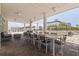 Inviting outdoor lounge area with comfortable seating and dining spaces under a bright, open canopy at 1208 E Kennedy Blvd # 831, Tampa, FL 33602