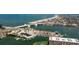 Aerial view showcases the community and its proximity to nearby attractions at 12321 Sun Vista W Ct # 52, Treasure Island, FL 33706
