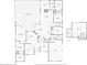 Detailed floor plan showcasing the home's layout with multiple bedrooms, bathrooms, and living areas at 3727 Janus Way, Palm Harbor, FL 34685
