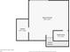Second floor plan featuring a bonus room, closet, bathroom, and stairs down at 3727 Janus Way, Palm Harbor, FL 34685