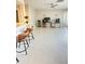 Living room features tile flooring and a ceiling fan at 3829 S Lake Dr # 215, Tampa, FL 33614