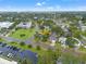 Aerial view of the property showcasing its location in a neighborhood near local amenities at 4600 Chancellor Ne St, St Petersburg, FL 33703