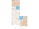 Detailed floor plan showcasing dimensions of the primary bedroom, kitchen and living room at 4600 Chancellor Ne St, St Petersburg, FL 33703