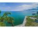 Stunning ocean view with clear turquoise water, showcasing the property's prime waterfront location at 5 Gateshead Dr # 308, Dunedin, FL 34698