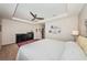 Bright main bedroom featuring a tray ceiling and ample space at 5225 5Th N Way, St Petersburg, FL 33703