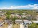 An aerial view showcases this home's prime location in a peaceful, established neighborhood at 6269 50Th N Ave, St Petersburg, FL 33709