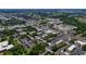 Overhead image of the apartments near main roads and commercial buildings, indicating a central location at 1100 East Bay Dr # 42, Largo, FL 33770