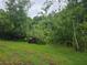 The backyard of this property offers privacy with lush green surroundings at 11802 Raintree Lake Ln # B, Temple Terrace, FL 33617
