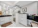 Modern bathroom features a walk-in shower, sleek countertops, and stylish fixtures offering a spa-like experience at 1325 Snell Isle Ne Blvd # 810, St Petersburg, FL 33704